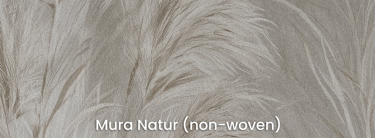 SMOKED FLANNEL su supporto Mura Natur – tessuto non tessuto opaco