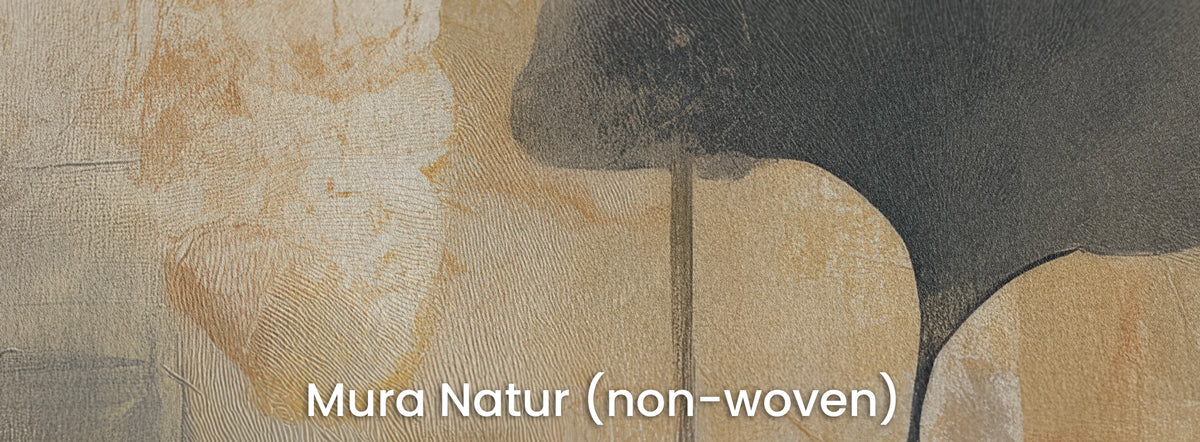SMOKED HONEY auf Mura Natur – mattes Vlies