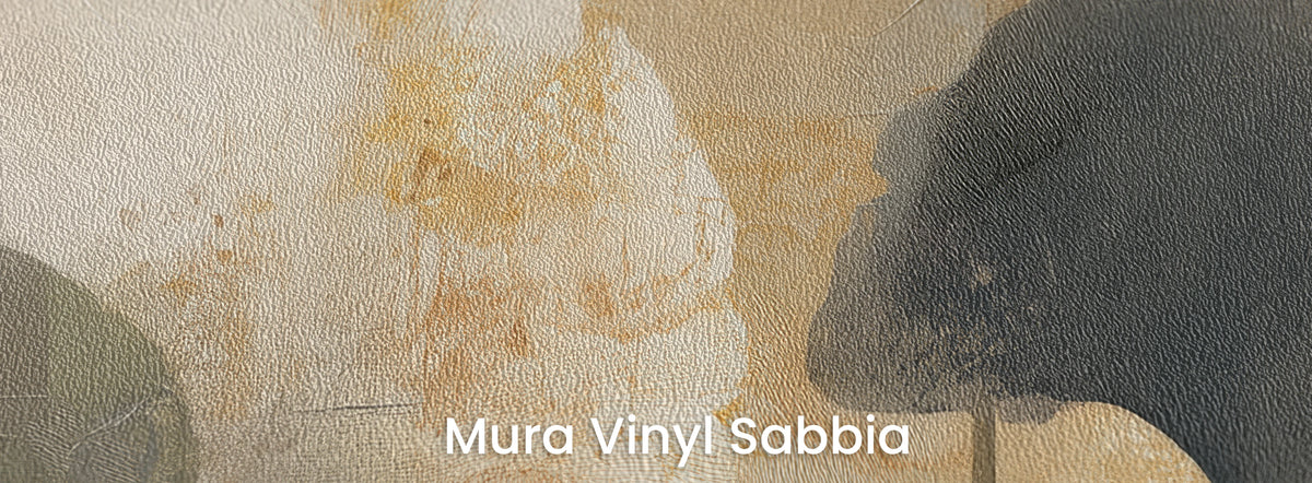 SMOKED HONEY auf Mura Vinyl Sabbia – körnige Struktur