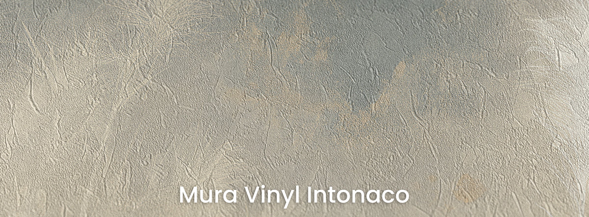 SQUALL auf Mura Vinyl Intonaco – Nahaufnahme der Putzstruktur