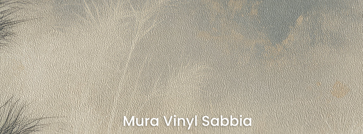 SQUALL auf Mura Vinyl Sabbia – Nahaufnahme der körnigen Struktur