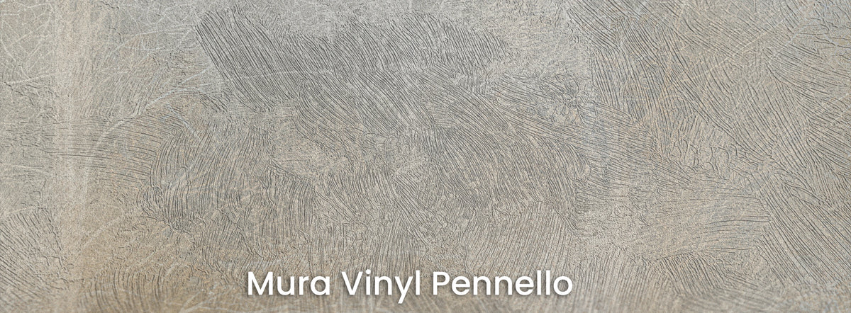 STILL GLADE sur le support Mura Vinyl Pennello – coups de pinceau visibles