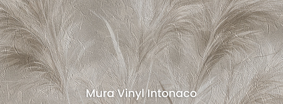 STUCCO TRIO na podłożu Mura Vinyl Intonaco – tynkowa faktura