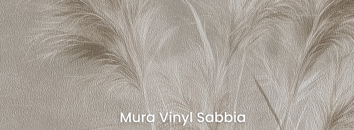 STUCCO TRIO na podłożu Mura Vinyl Sabbia – ziarnista faktura