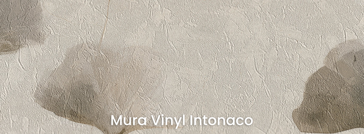 SUMI STEMS on Mura Vinyl Intonaco – plaster texture