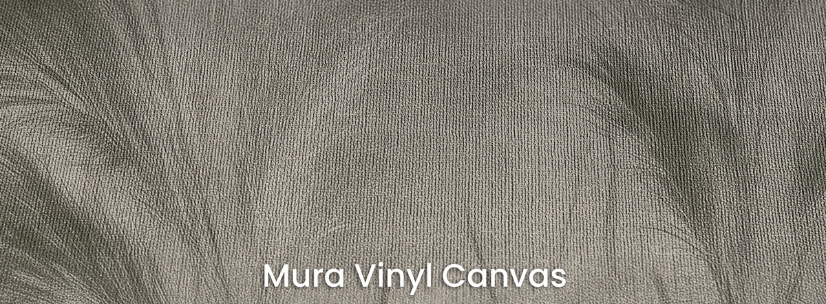SWANSDOWN auf dem Trägermaterial Mura Vinyl Canvas – Leinwandstruktur