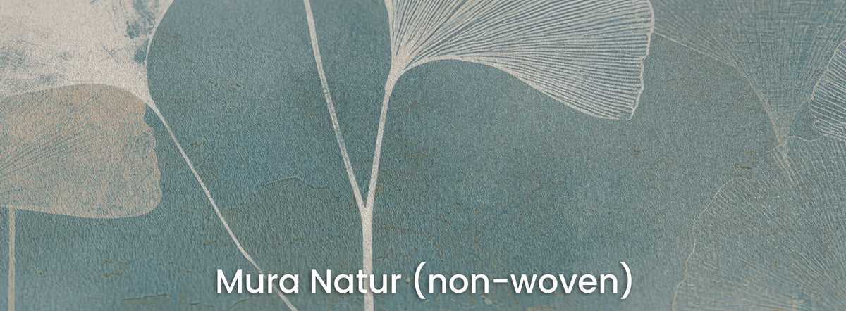 TALC AND TEAL sobre el soporte Mura Natur – acabado mate