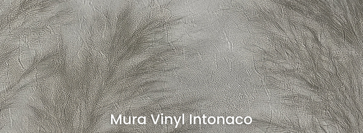 TANGLEWOOD auf Mura Vinyl Intonaco – Putzstruktur im perlgrauen Hintergrund