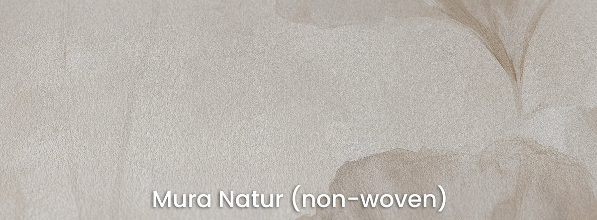 TAUPE MUSLIN on Mura Natur – matt non-woven