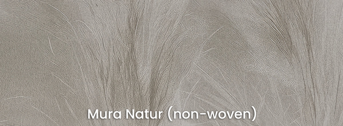 THROUGH MUSLIN auf dem Trägermaterial Mura Natur – mattes Vlies