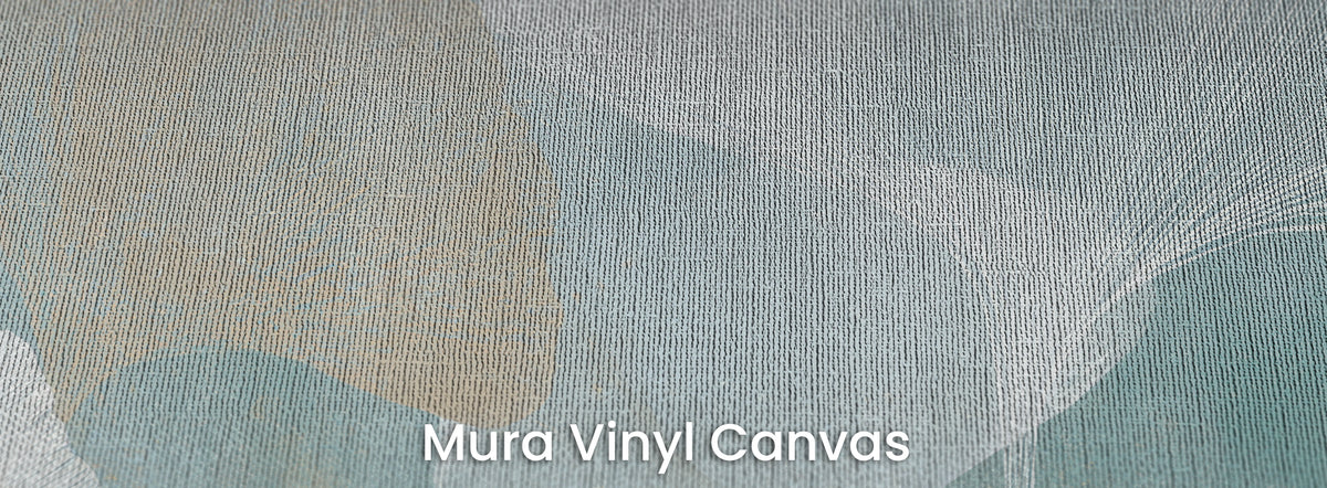 TIDEPOOL sur le support Mura Vinyl Canvas – trame de toile