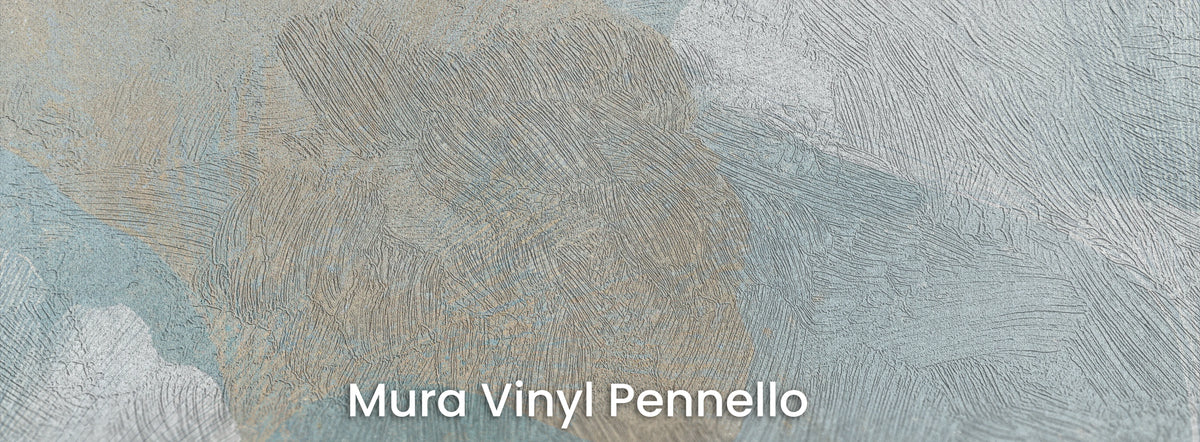 TIDEPOOL sur le support Mura Vinyl Pennello – coups de pinceau visibles