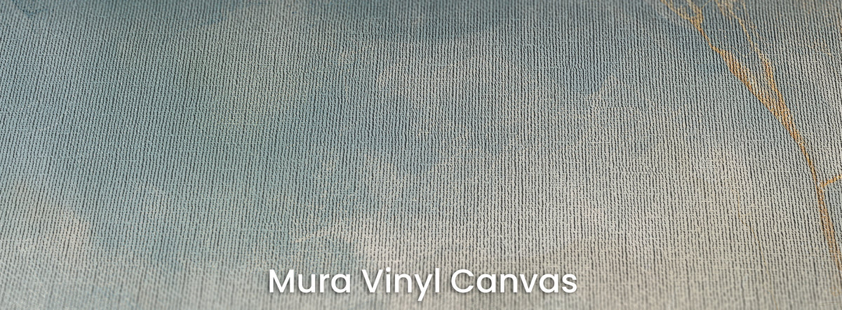 TRAVERTINE ATLAS sur le support Mura Vinyl Canvas – trame de toile naturelle