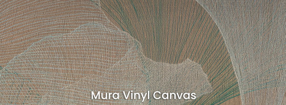 TULLE auf Mura Vinyl Canvas – Leinwandstruktur
