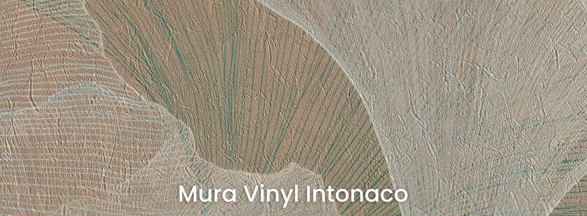 TULLE auf Mura Vinyl Intonaco – Reibeputz-Struktur