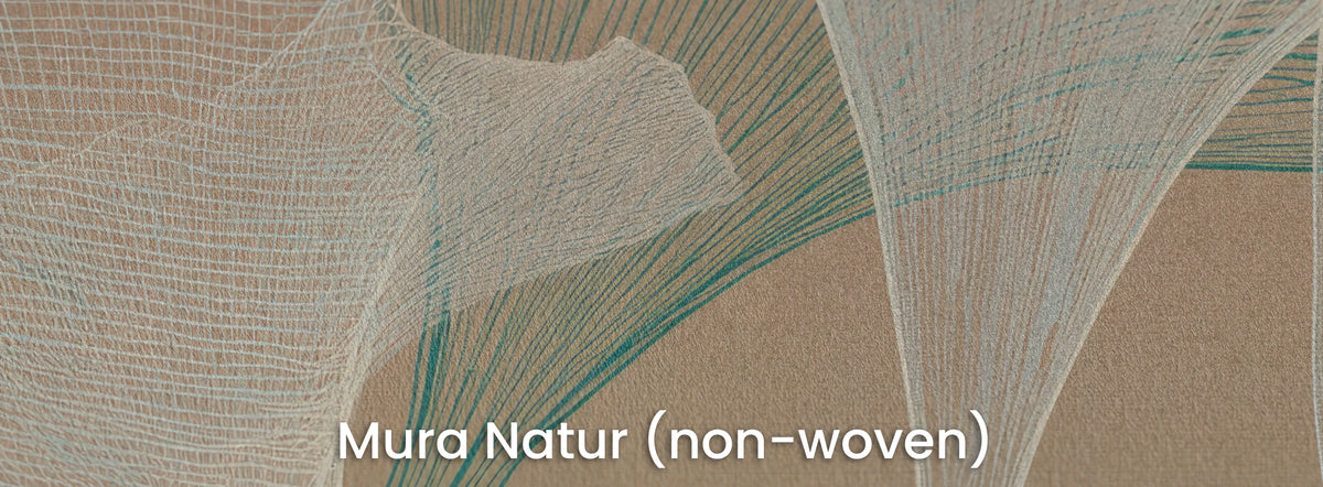 TULLE auf Mura Natur – mattes Vlies