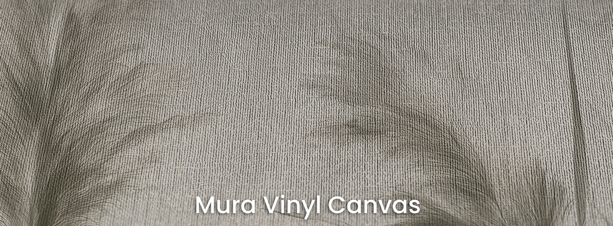 UMBER PAMPAS na podłożu Mura Vinyl Canvas – faktura płótna