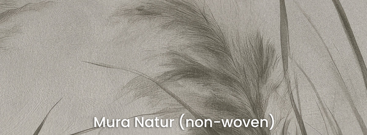 UMBER PAMPAS na podłożu Mura Natur – matowa włóknina