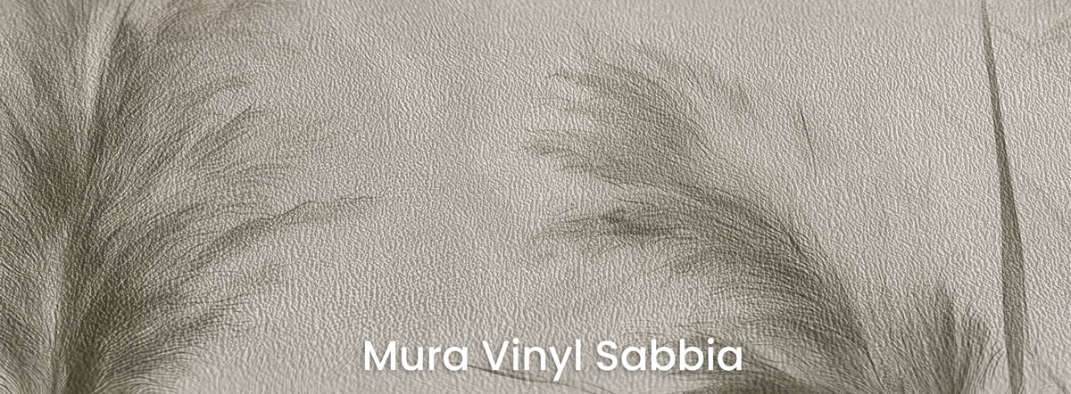UMBER PAMPAS na podłożu Mura Vinyl Sabbia – ziarnista faktura