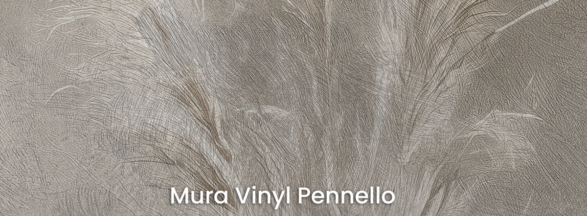 VESPER COLONNADE auf dem Trägermaterial Mura Vinyl Pennello – sichtbare Pinselstriche