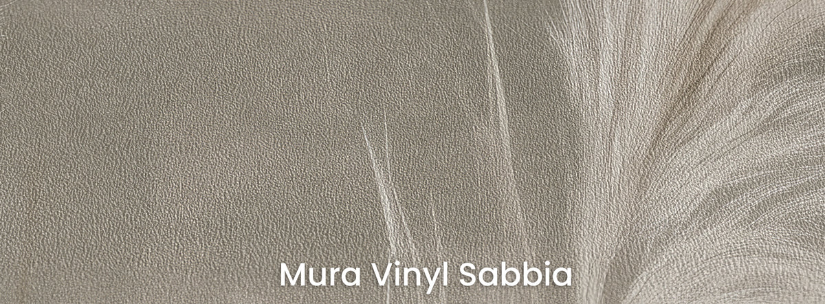 WESTERLY sul supporto Mura Vinyl Sabbia – texture granulosa