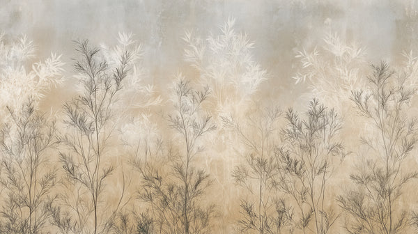 WILLOW SCREEN - carta da parati con arbusti delicati per la camera