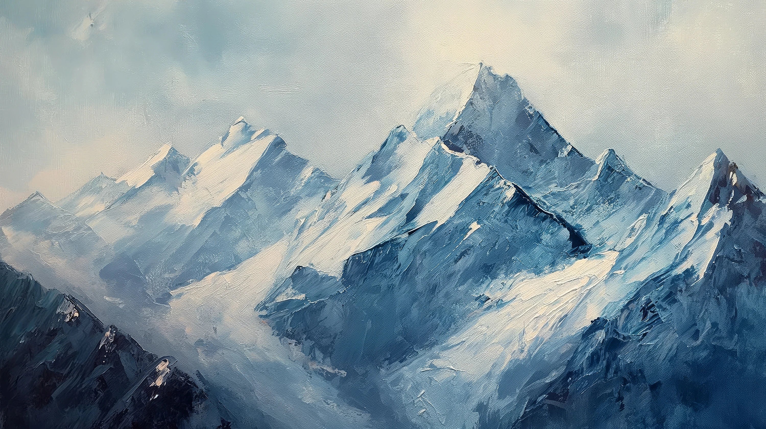 Podgląd wzoru: Prezentacja całego wzoru fototapety o nazwie Alpine Serenity