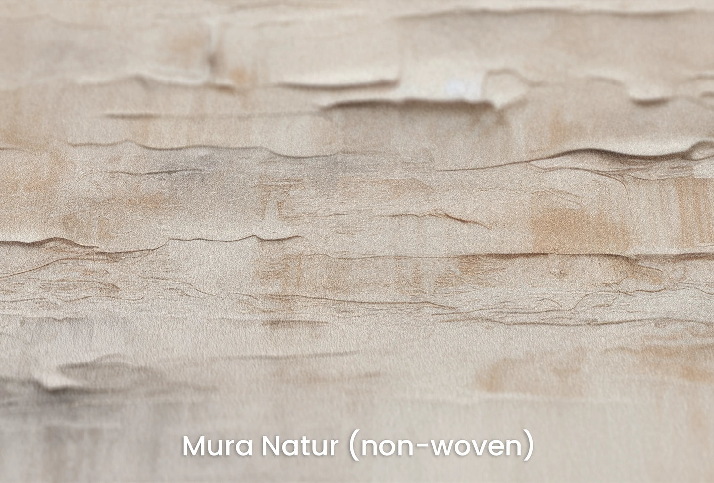 Zbliżenie na artystyczną fototapetę o nazwie Whispering Layers na podłożu Mura Natur (non-woven) - naturalne i ekologiczne podłoże.