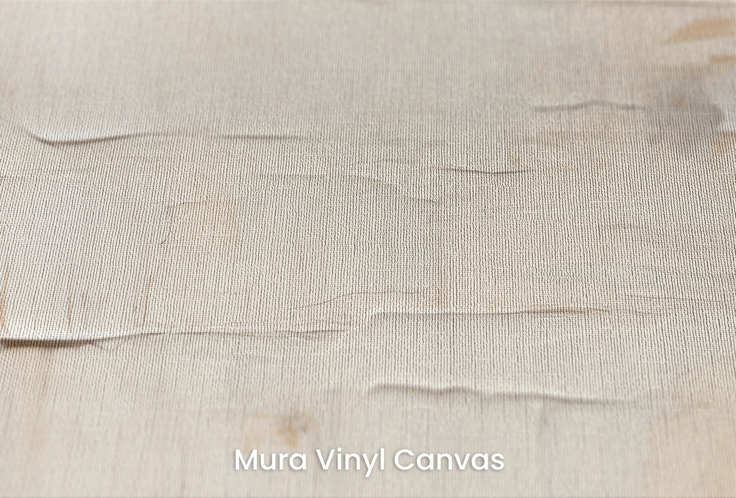 Zbliżenie na artystyczną fototapetę o nazwie Tranquil Canvas na podłożu Mura Vinyl Canvas - faktura naturalnego płótna.