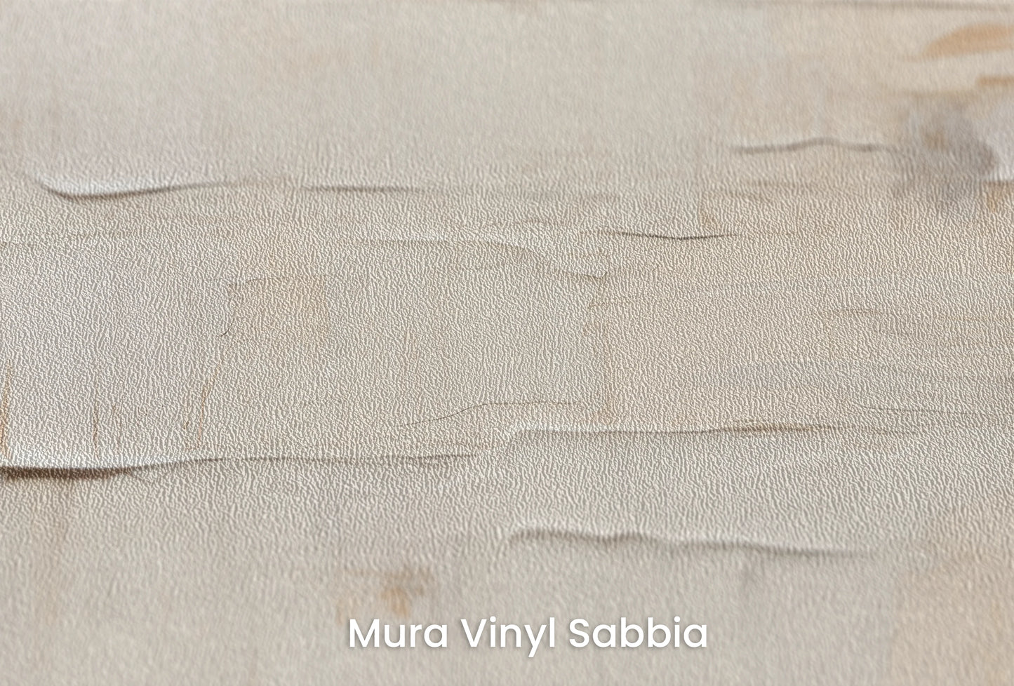 Zbliżenie na artystyczną fototapetę o nazwie Tranquil Canvas na podłożu Mura Vinyl Sabbia struktura grubego ziarna piasku.