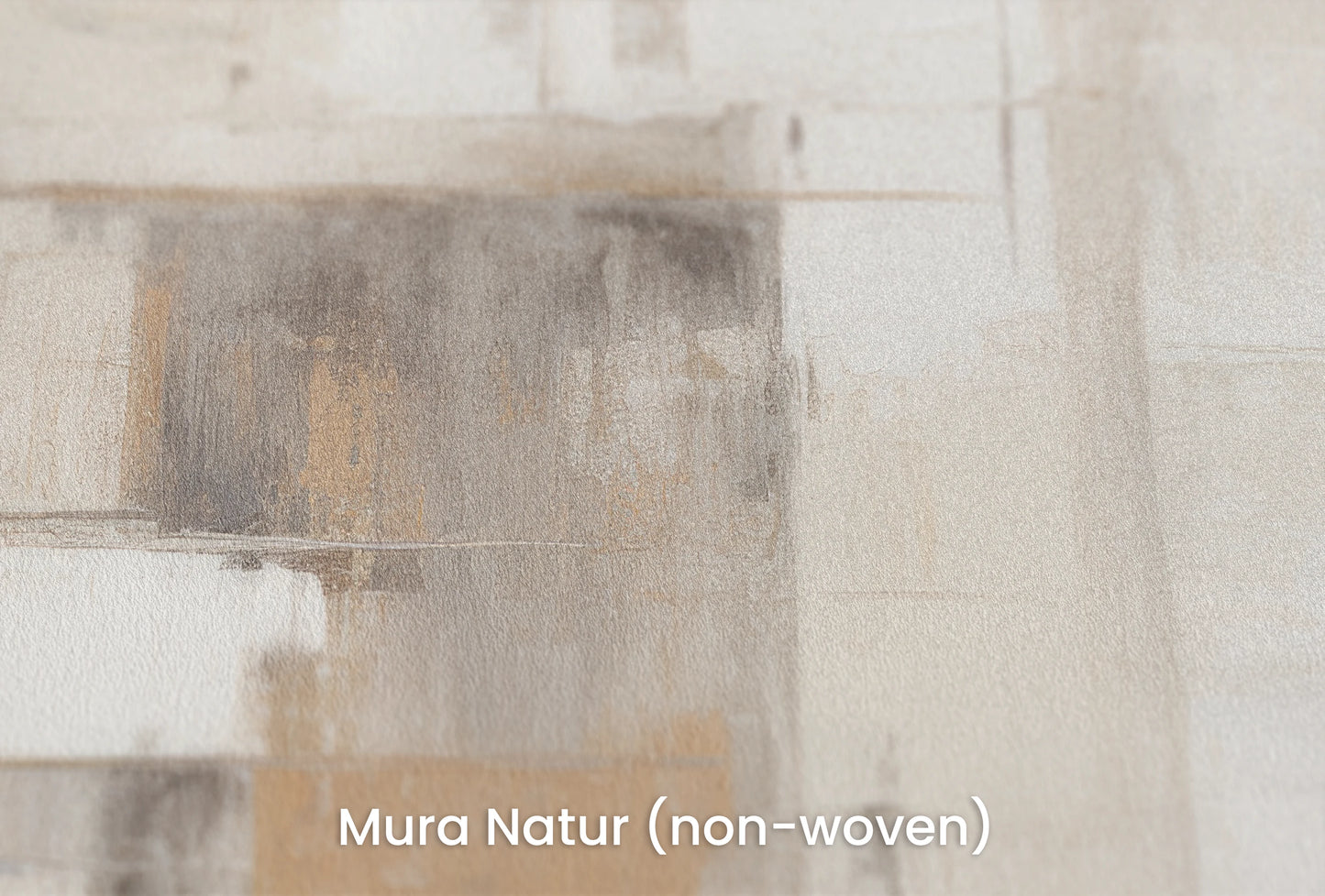 Zbliżenie na artystyczną fototapetę o nazwie Abstract Horizons na podłożu Mura Natur (non-woven) - naturalne i ekologiczne podłoże.