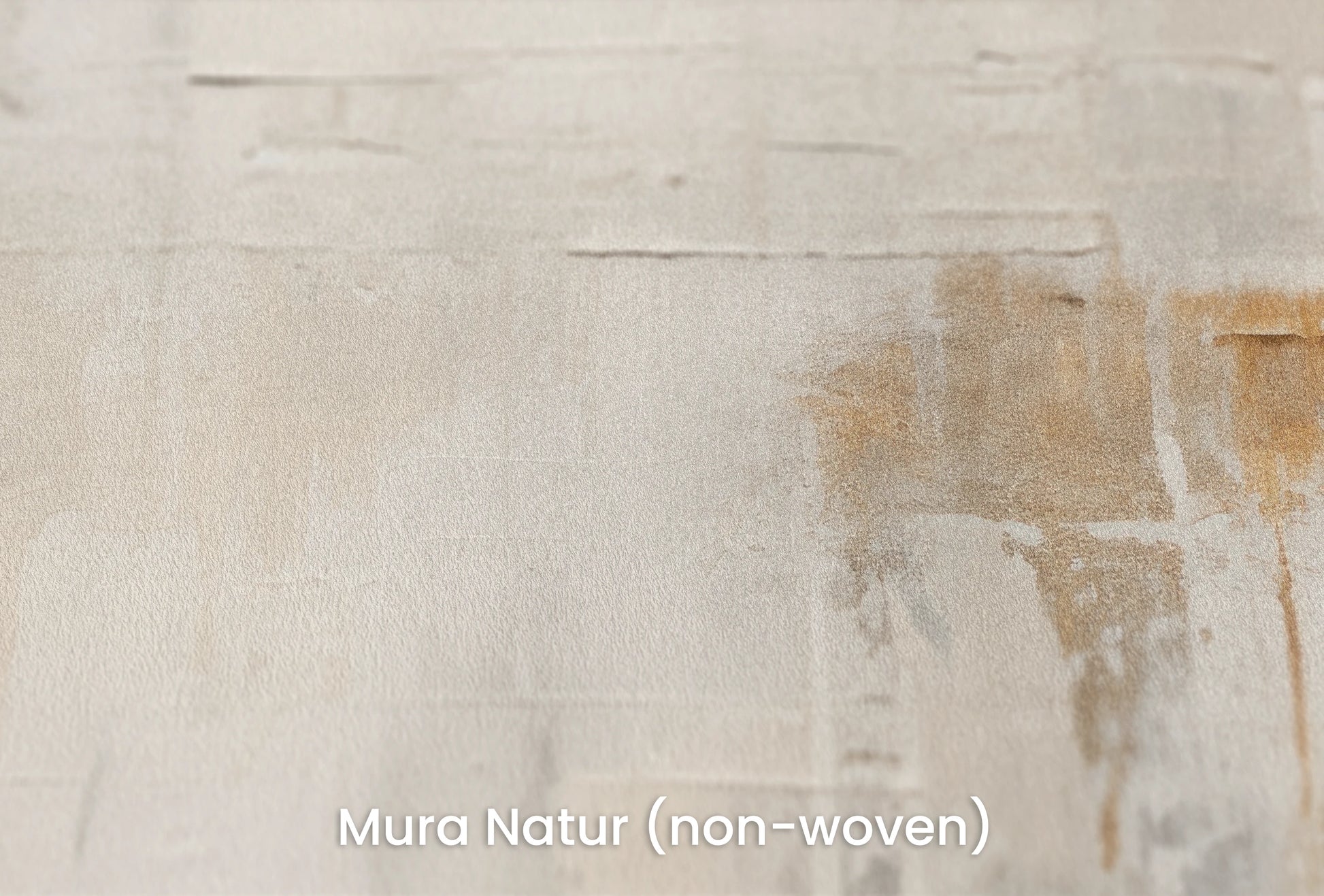 Zbliżenie na artystyczną fototapetę o nazwie Reflective Echo na podłożu Mura Natur (non-woven) - naturalne i ekologiczne podłoże.