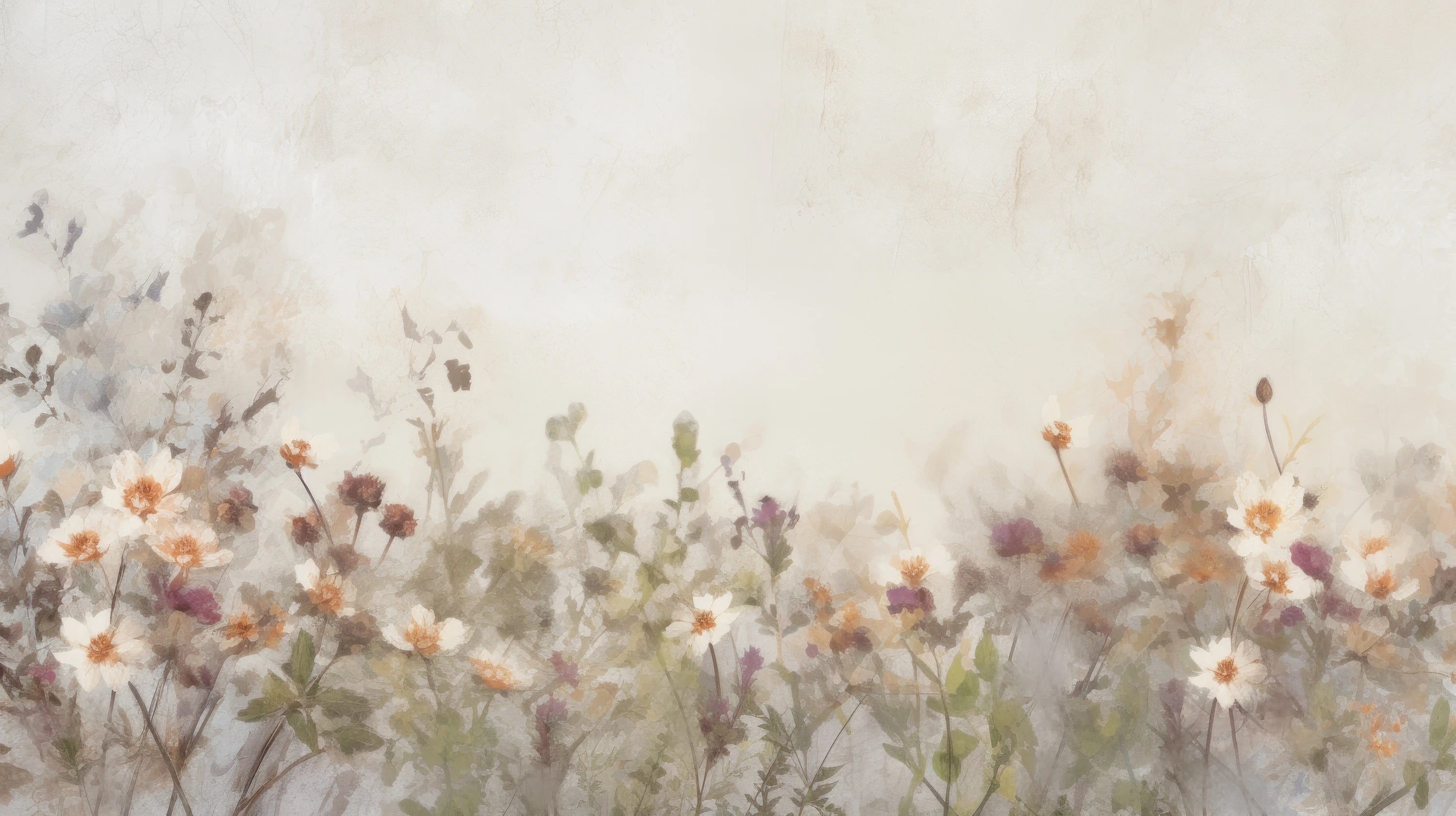 Pattern preview: Prezentacja całego wzoru fototapety o nazwie HarmonyBouquet