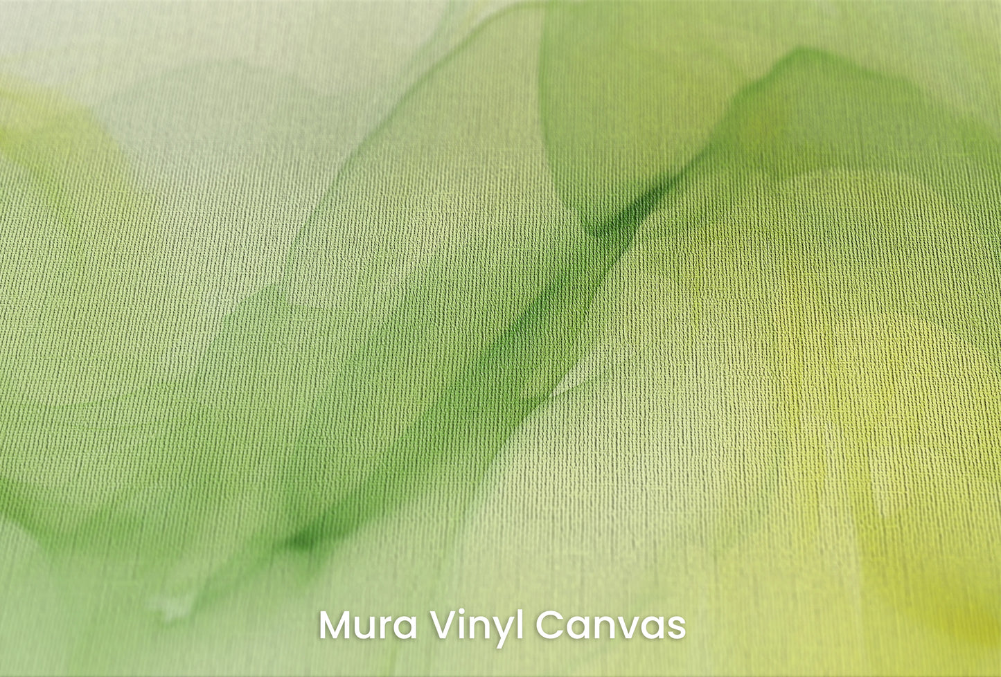 Zbliżenie na artystyczną fototapetę o nazwie Harmonia Ogrodu na podłożu Mura Vinyl Canvas - faktura naturalnego płótna.