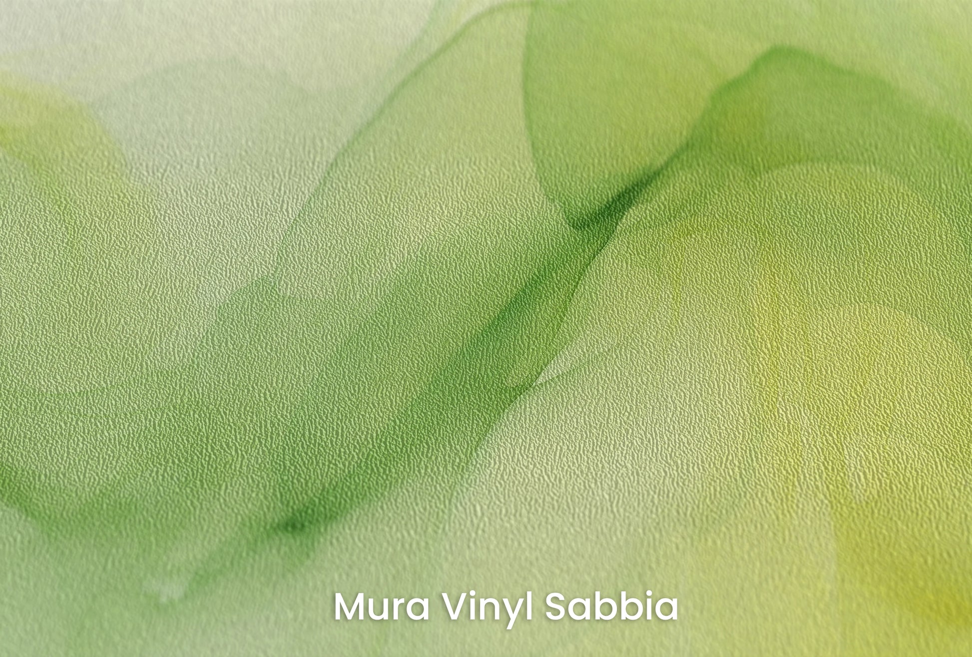 Zbliżenie na artystyczną fototapetę o nazwie Harmonia Ogrodu na podłożu Mura Vinyl Sabbia struktura grubego ziarna piasku.