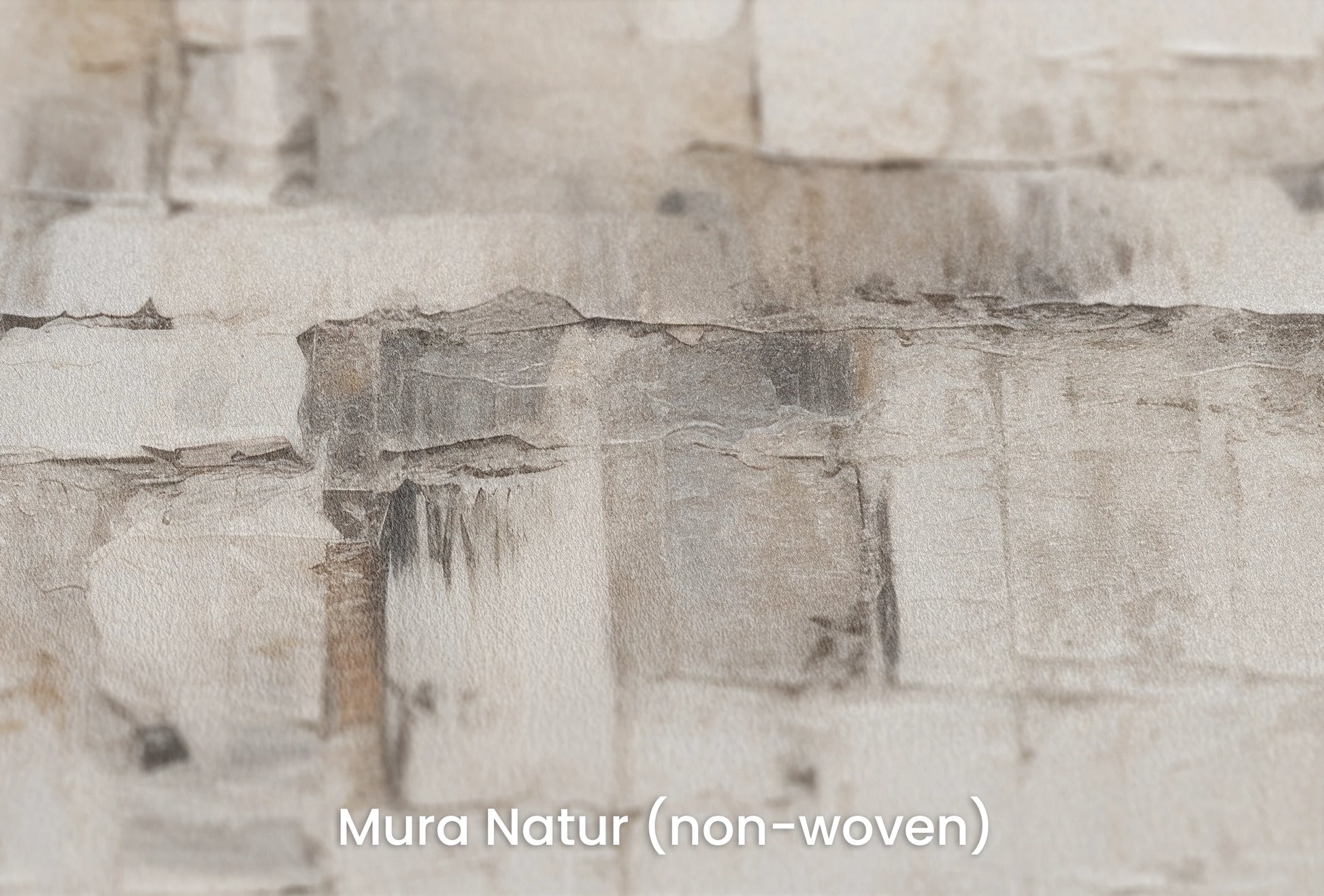 Zbliżenie na artystyczną fototapetę o nazwie Parchment Tactile na podłożu Mura Natur (non-woven) - naturalne i ekologiczne podłoże.