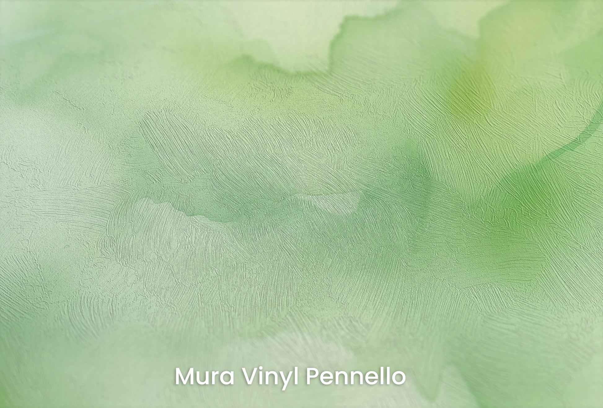 Zbliżenie na artystyczną fototapetę o nazwie Poranna Rosnica na podłożu Mura Vinyl Pennello - faktura pociągnięć pędzla malarskiego.