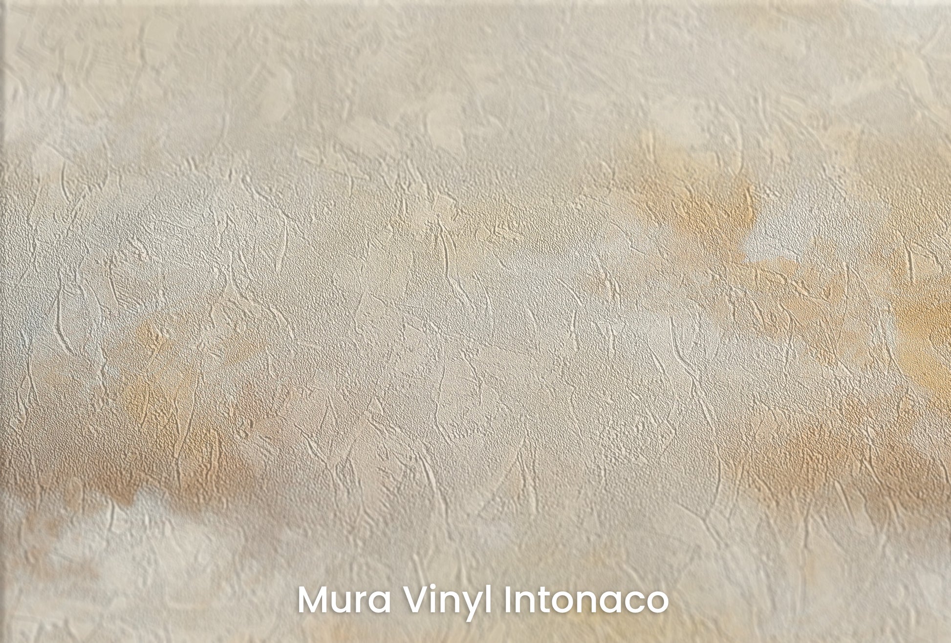 Zbliżenie na artystyczną fototapetę o nazwie AURORAL DREAMSCAPE na podłożu Mura Vinyl Intonaco - struktura tartego tynku.