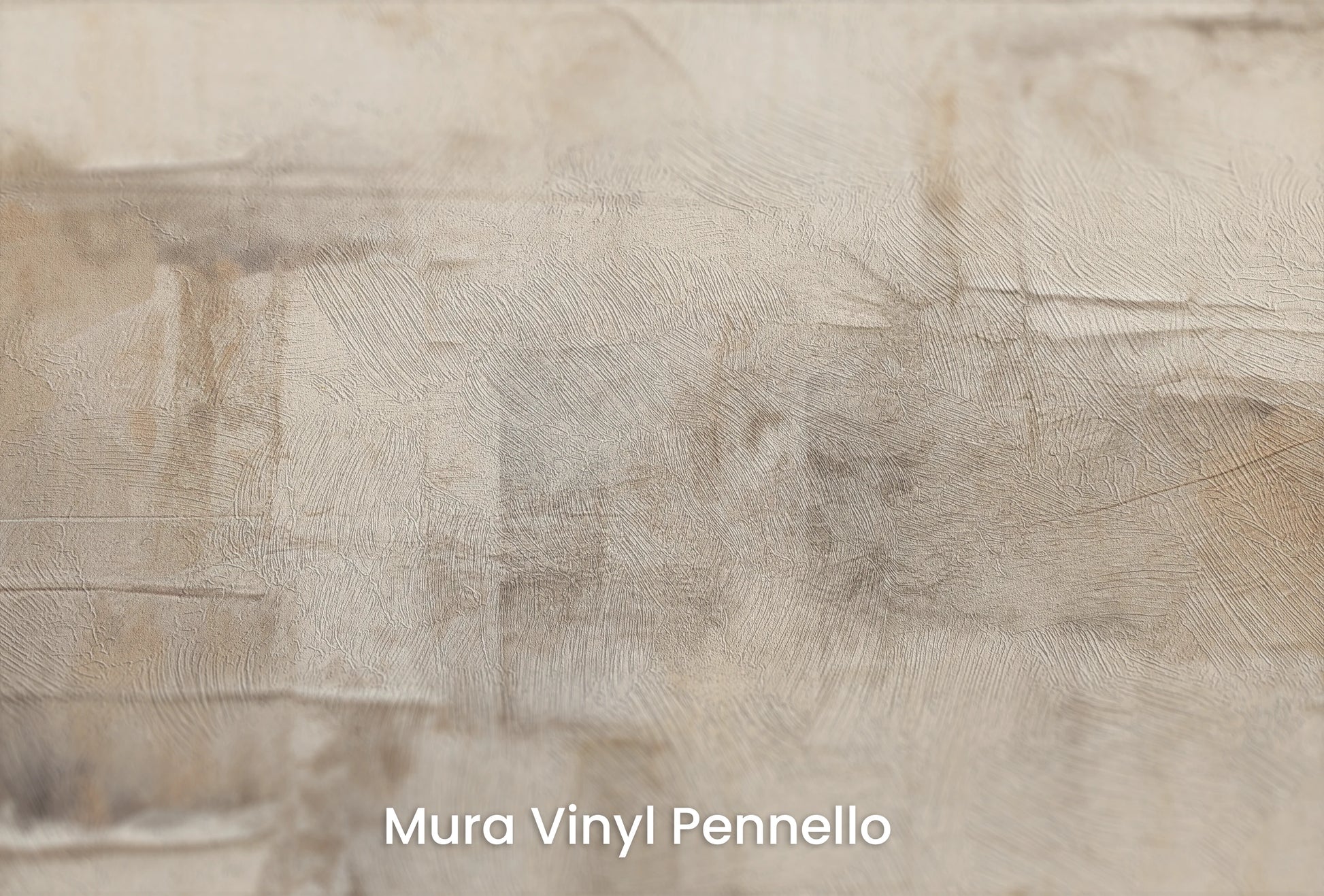 Zbliżenie na artystyczną fototapetę o nazwie Monochrome Palette na podłożu Mura Vinyl Pennello - faktura pociągnięć pędzla malarskiego.