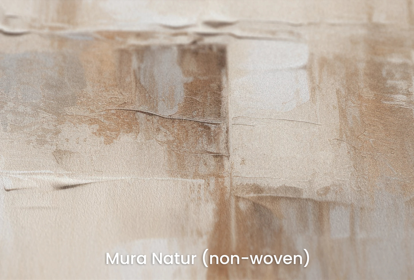 Zbliżenie na artystyczną fototapetę o nazwie Urban Fresco na podłożu Mura Natur (non-woven) - naturalne i ekologiczne podłoże.