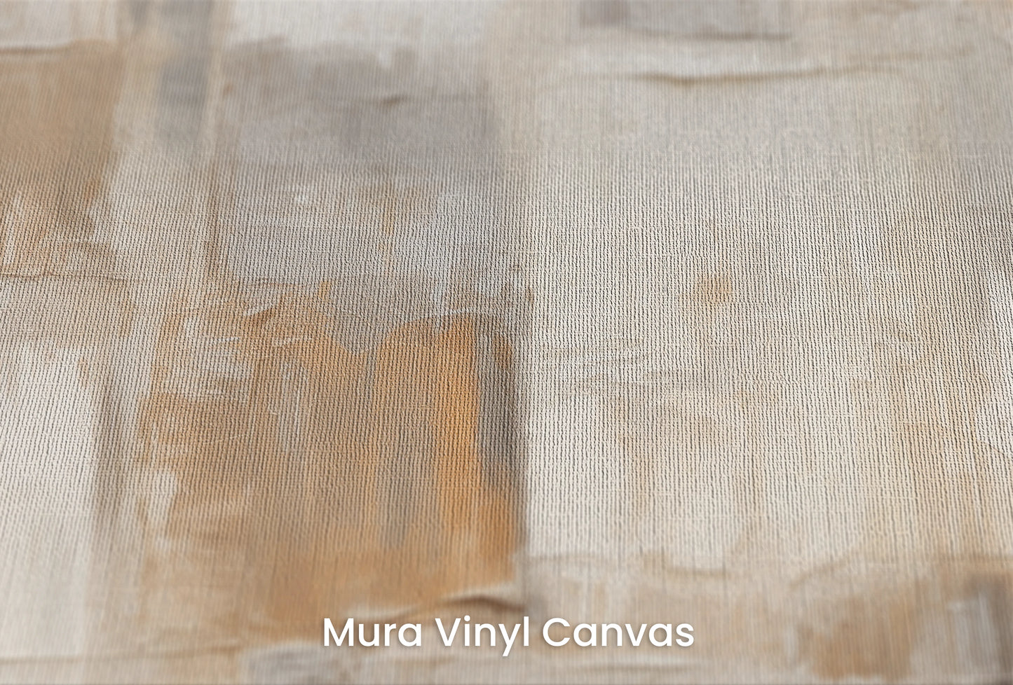 Zbliżenie na artystyczną fototapetę o nazwie Geometric Purity na podłożu Mura Vinyl Canvas - faktura naturalnego płótna.
