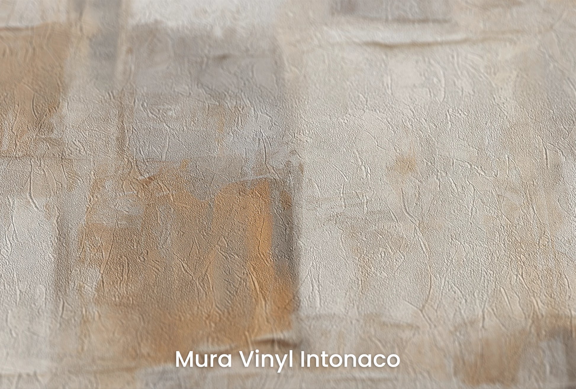 Zbliżenie na artystyczną fototapetę o nazwie Geometric Purity na podłożu Mura Vinyl Intonaco - struktura tartego tynku.