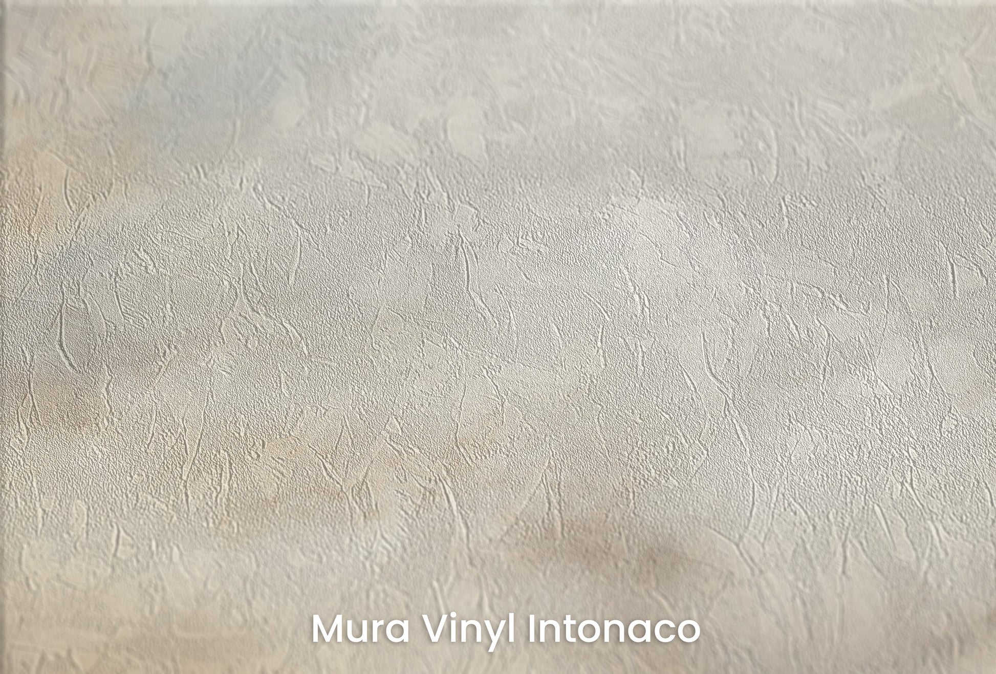 Zbliżenie na artystyczną fototapetę o nazwie CELESTIAL WHISPERS na podłożu Mura Vinyl Intonaco - struktura tartego tynku.