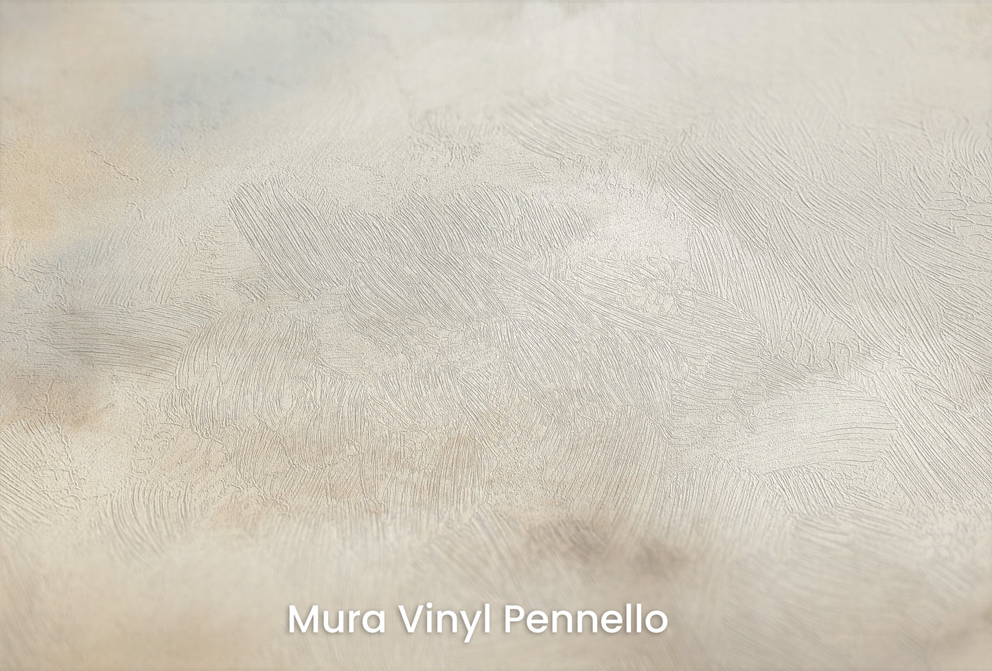 Zbliżenie na artystyczną fototapetę o nazwie CELESTIAL WHISPERS na podłożu Mura Vinyl Pennello - faktura pociągnięć pędzla malarskiego.