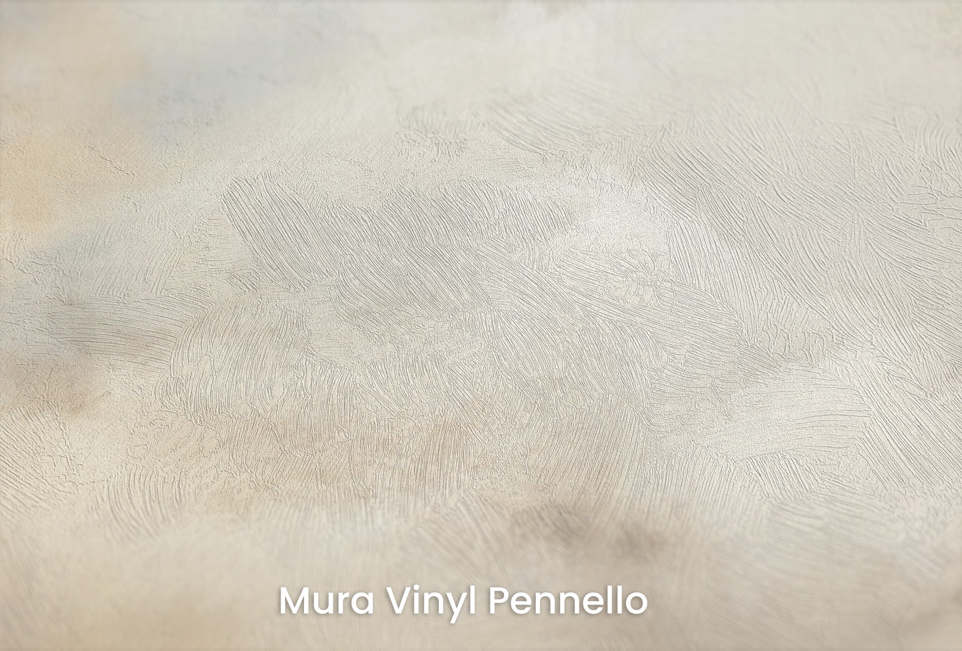 Zbliżenie na artystyczną fototapetę o nazwie CELESTIAL WHISPERS na podłożu Mura Vinyl Pennello - faktura pociągnięć pędzla malarskiego.