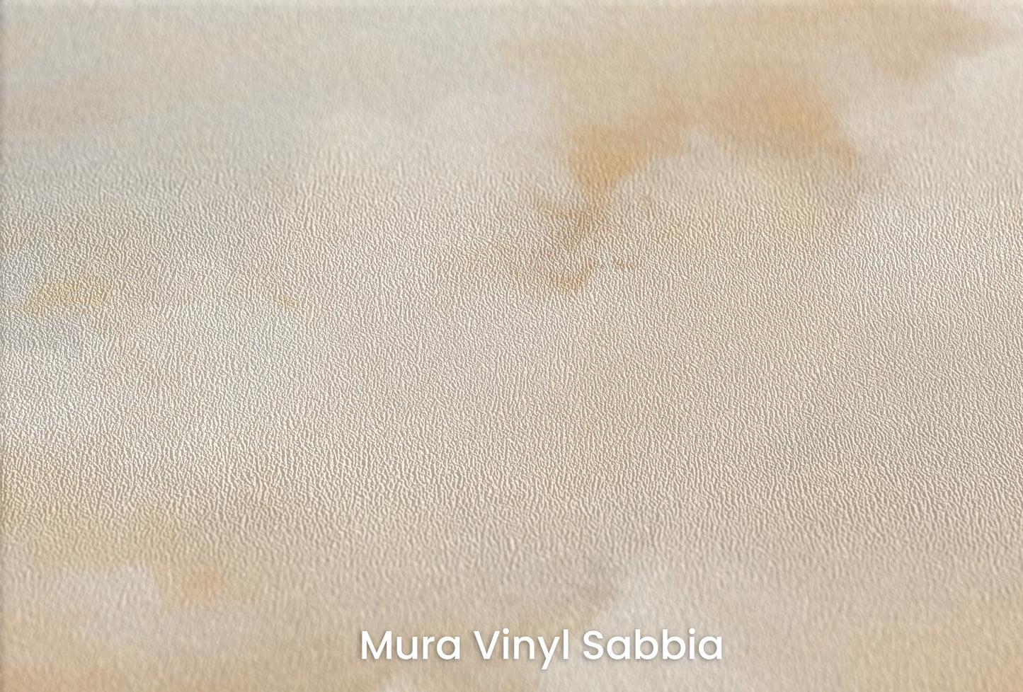 Zbliżenie na artystyczną fototapetę o nazwie AMBER DAWN CASCADE na podłożu Mura Vinyl Sabbia struktura grubego ziarna piasku.