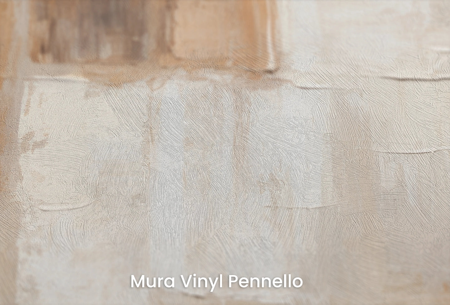 Zbliżenie na artystyczną fototapetę o nazwie Contemporary Blocks na podłożu Mura Vinyl Pennello - faktura pociągnięć pędzla malarskiego.