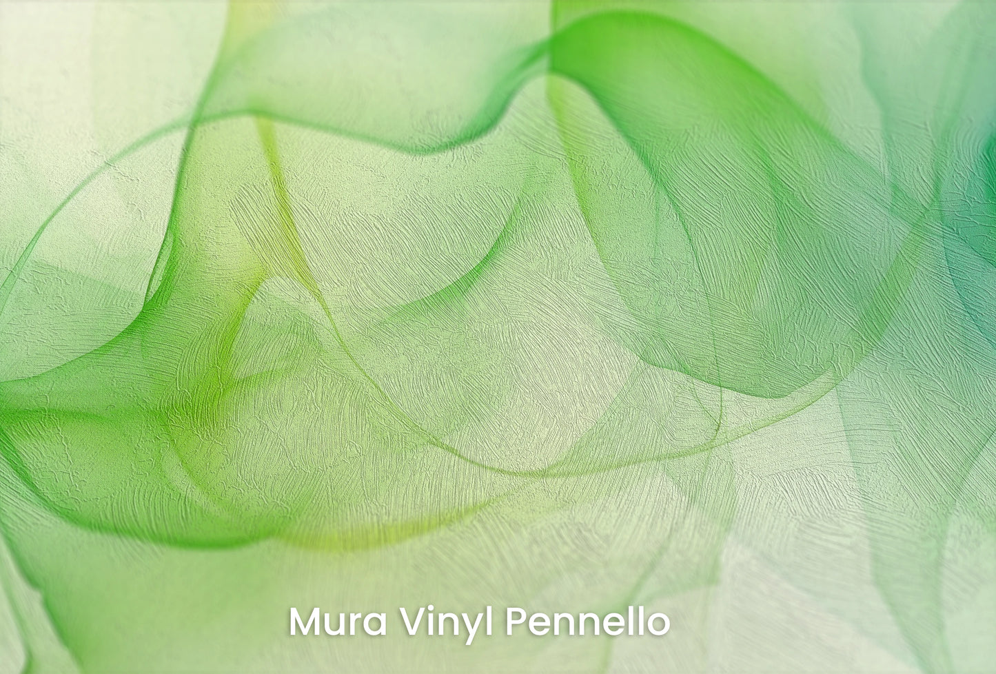 Zbliżenie na artystyczną fototapetę o nazwie Organiczna Symfonia na podłożu Mura Vinyl Pennello - faktura pociągnięć pędzla malarskiego.