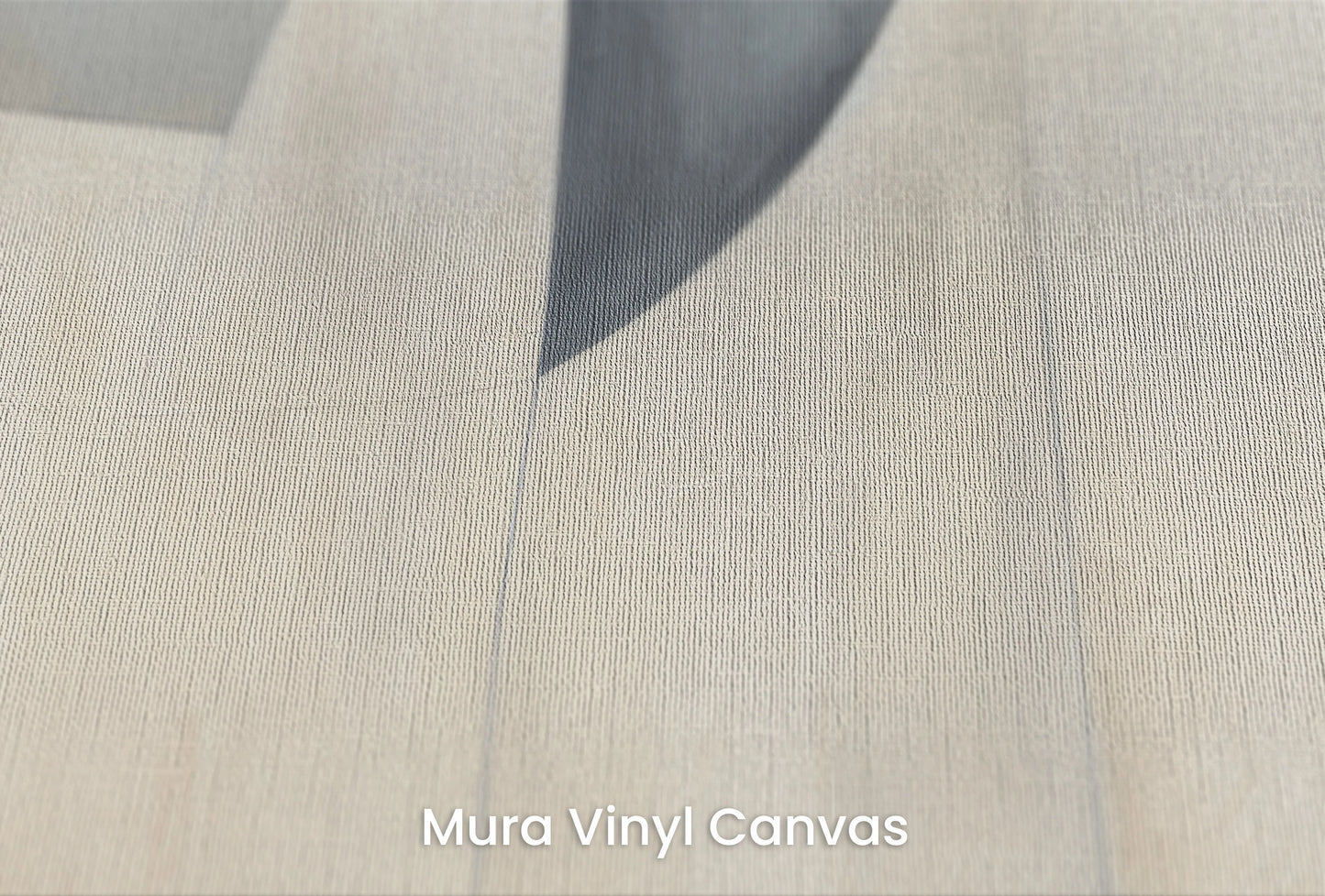 Zbliżenie na artystyczną fototapetę o nazwie Geometric Harmony #5 na podłożu Mura Vinyl Canvas - faktura naturalnego płótna.