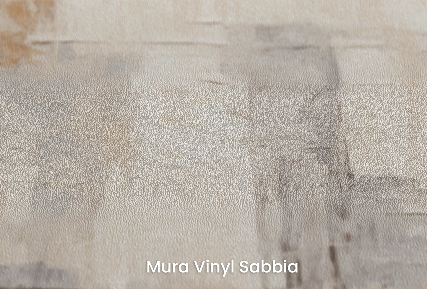 Zbliżenie na artystyczną fototapetę o nazwie Tonal Elegance #2 na podłożu Mura Vinyl Sabbia struktura grubego ziarna piasku.
